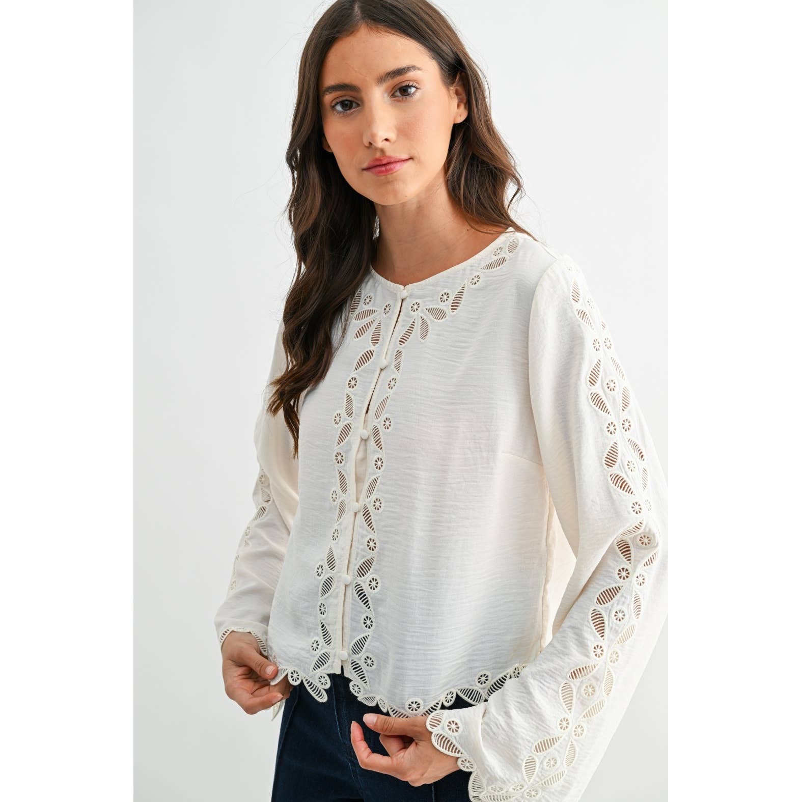 PREORDER: Lace Keepsake Top