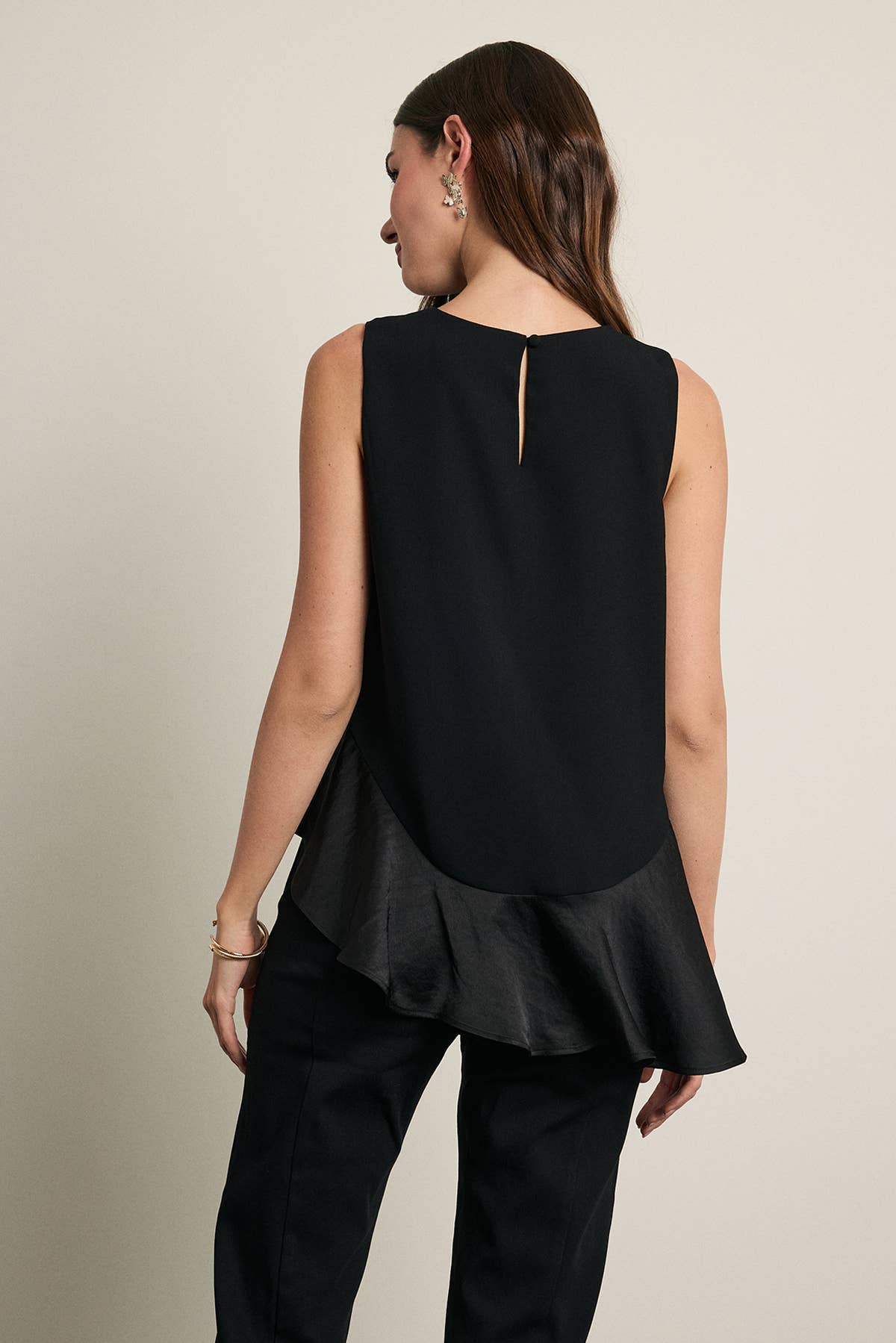 Midnight Satin Top
