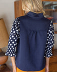 Vivienne Polka Dot Knit Top