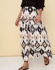 Midnight in Jaipur Midi Skirt