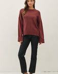 Unhurried Oversized Sweater-Coco