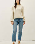 Downtown Girl Sweater-Natural