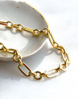 Caris Chunky Gold Chain Necklace