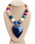 Autumn Crush Heart Necklace