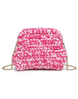 Raya Clutch-Hot Pink