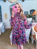Floral Desire Smocked Mini Dress