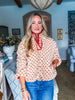 Heart Print Teddy Bear Jacket
