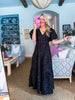 Arielle Jacquard Maxi Tiered Dress