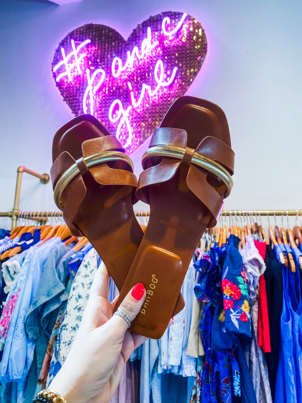 Metal Motion Slide- Chestnut