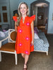 Mid Century Starburst Mini Dress