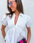 Spring Serenade Babydoll Top