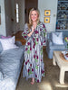 Wine & Whimsy Midi Dress