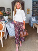 Redwoods Floral Print Pants
