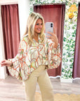 Equestrian Chain Dolman Top