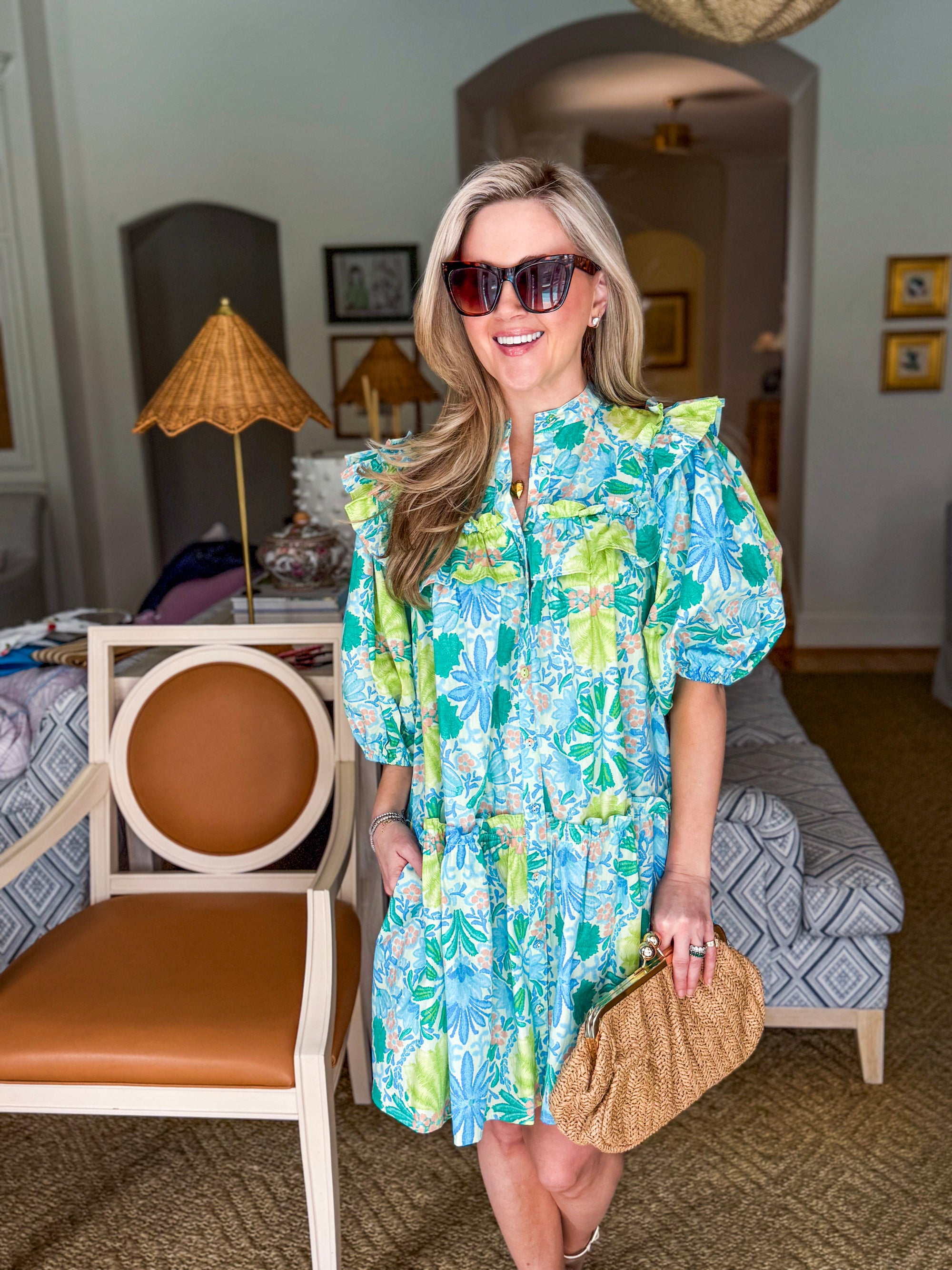 Lilah Floral Mini Dress