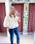 Eloria Eyelet Embroidered Top