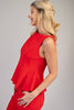 Cocktails And Chit Chat Top-Red