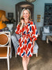 Abstract Horizons Mini Dress