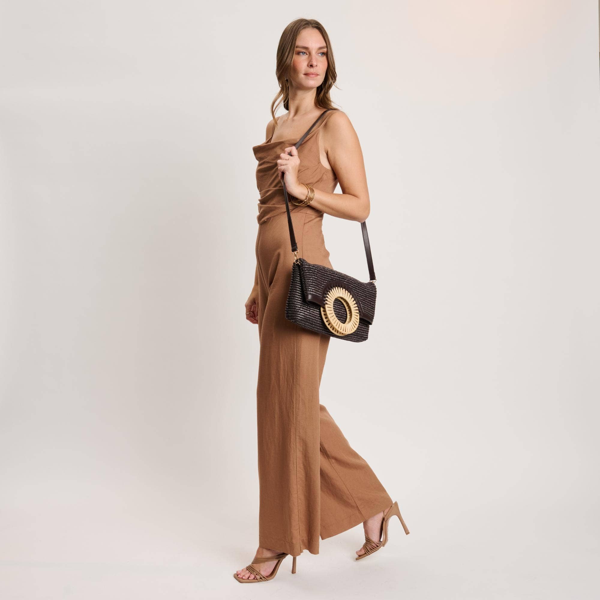 Tessa Clutch-Natural