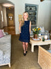 Starburst Embellished Denim Dress