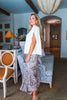 City Spots Leopard Print Skirt