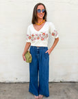 Pretty Little Petals Knit Top