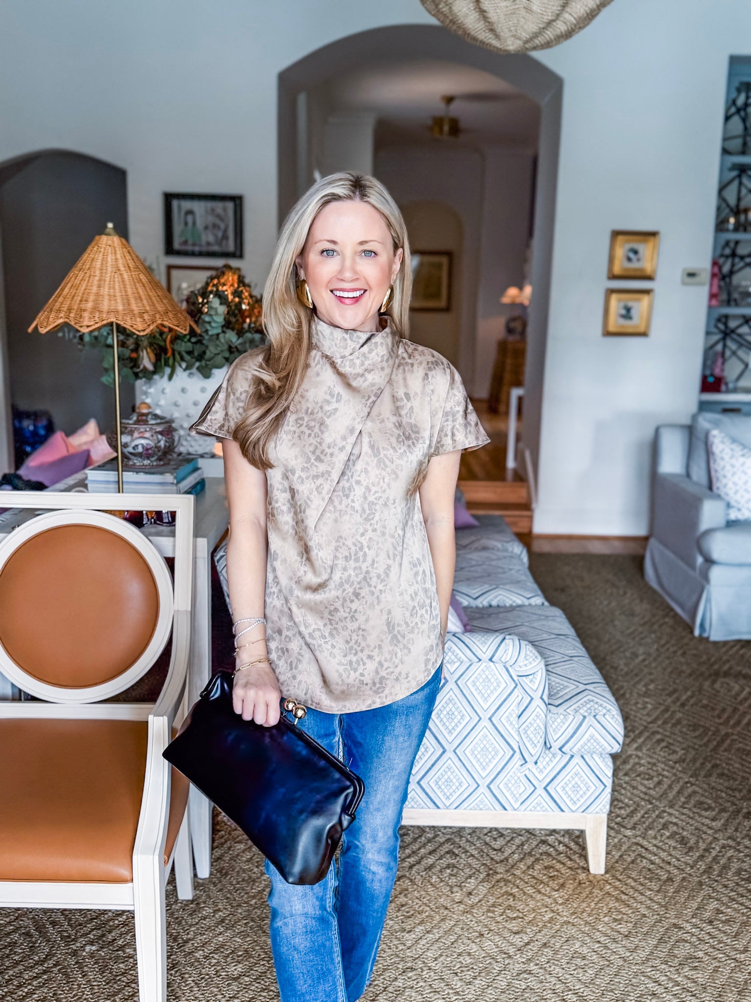 Wild Whisper Draped Top