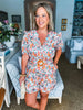 Romantic Walks Belted Romper