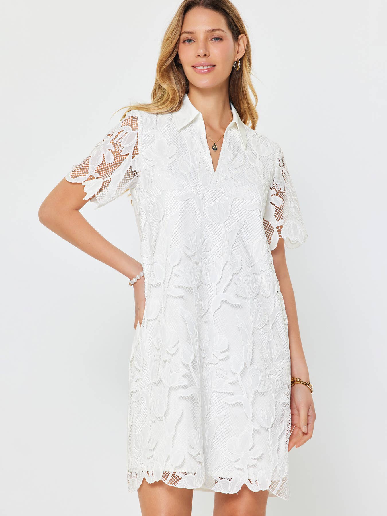 Sweet Escape Lace Mini Dress