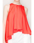 Sunshine Serenade Top- Orange