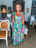 Tiki Time Maxi Dress