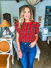 The Season Plaid Top