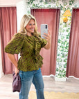 Fierce Beauty Puff Sleeve Top