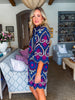 Deco Darling Embroidered Mini Dress
