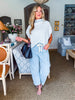 Cozy Cuddles Sweater-Light Gray