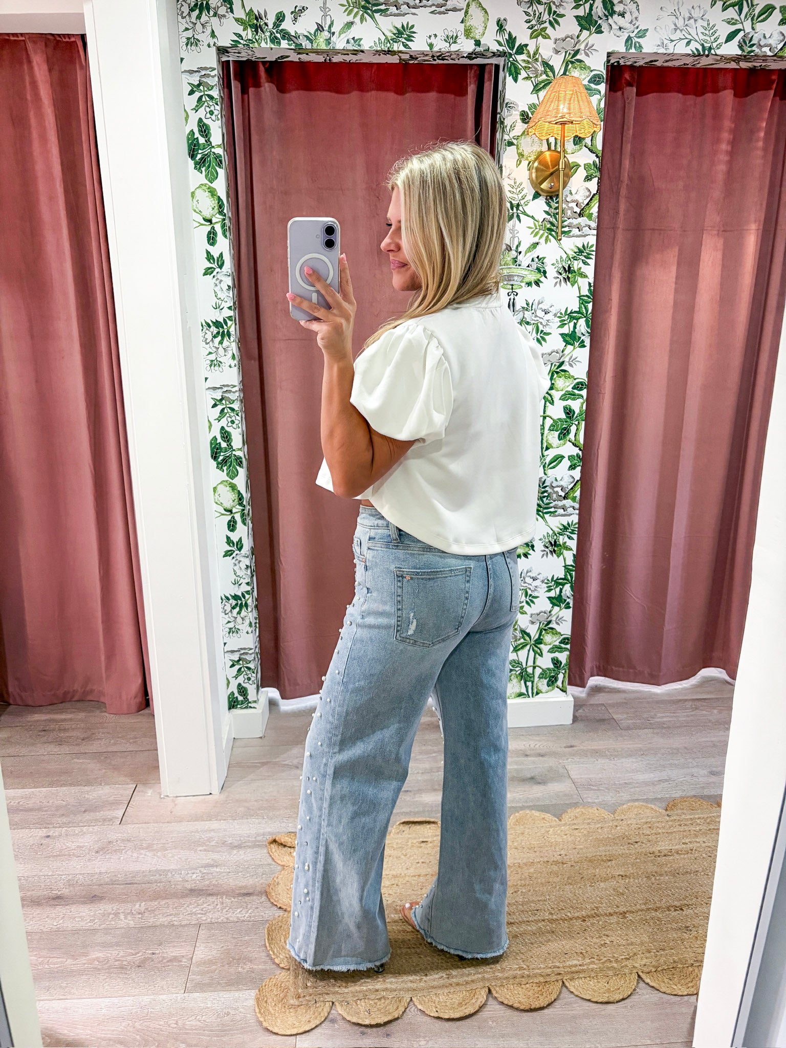 Runway Ready Wide Leg Jeans