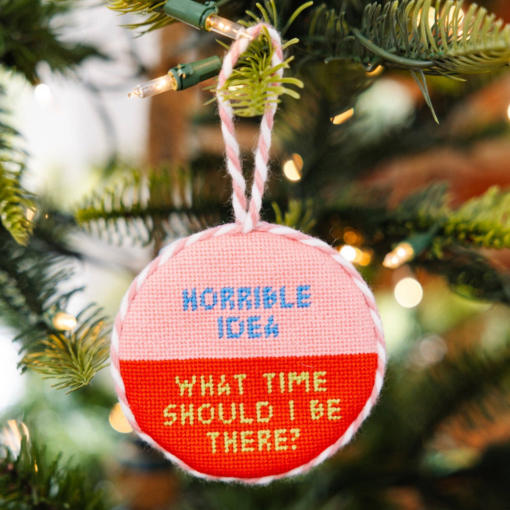 Horrible Idea Ornament