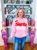 Santa Baby Knit Sweater-Light Pink