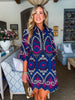 Deco Darling Embroidered Mini Dress