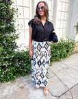 Midnight in Jaipur Midi Skirt