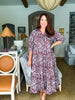 Villa Muse Floral Midi Dress