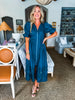 In the Moment Eyelet Midi Dress-Teal