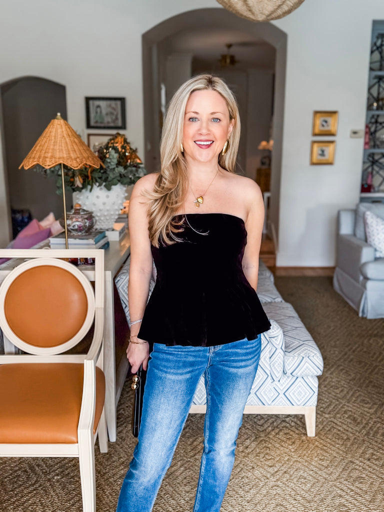 Style Watch Velvet Top