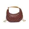 Ursula Woven Crossbody- Espresso