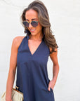 She’s a Ten Midi Dress-Navy