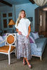 City Spots Leopard Print Skirt