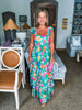 Tiki Time Maxi Dress