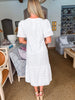 Nova Eyelet Midi Dress