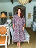 Villa Muse Floral Midi Dress