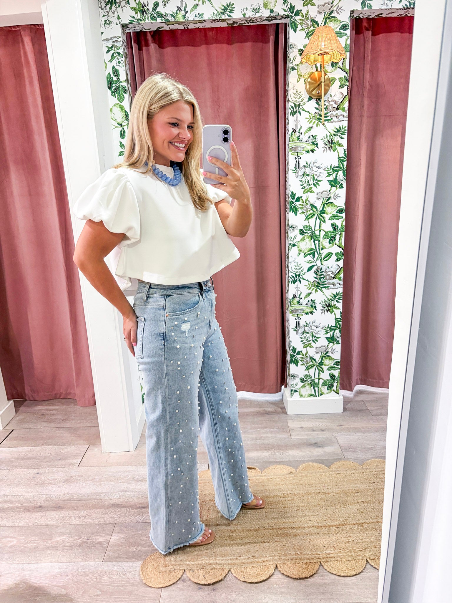 Runway Ready Wide Leg Jeans